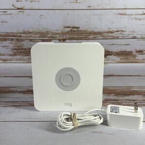 Ring Alarm Base Station US White 4HB1U9-0EN0 Powers On Pre-Owned